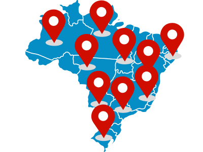 Visão consolidada de múltiplas praças no painel