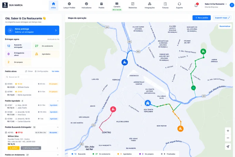 Portal B2B com a identidade da sua empresa